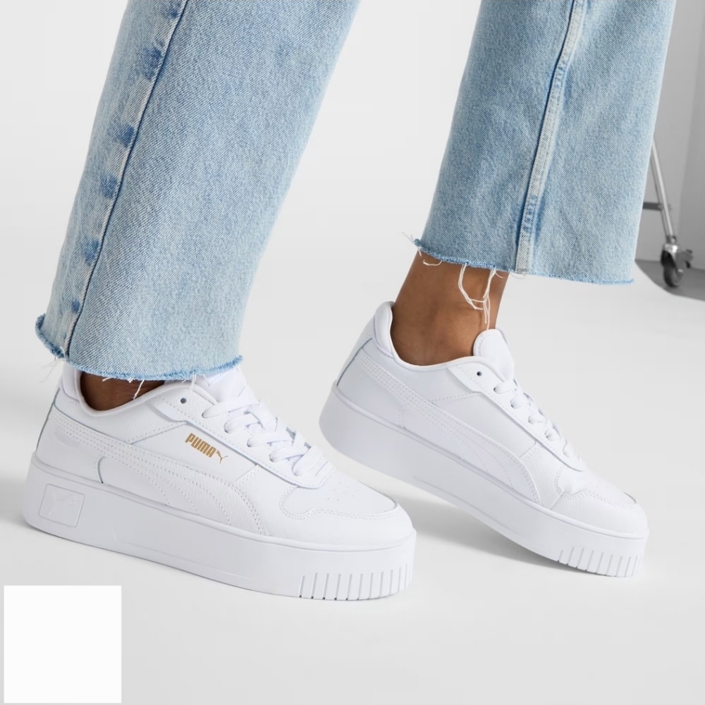 PUMA white sneakers Size 7
